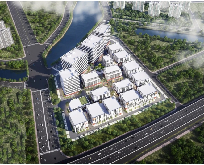浦仪公路旁，竖起工业新地标